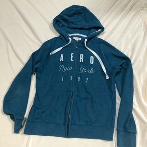 Aero zipper hoodie